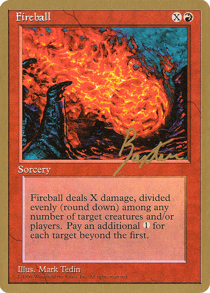 Fireball (George Baxter) [Pro Tour Collector Set] | The CG Realm
