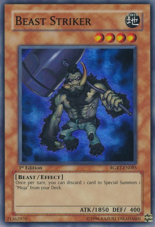 Beast Striker [RGBT-EN085] Super Rare | The CG Realm