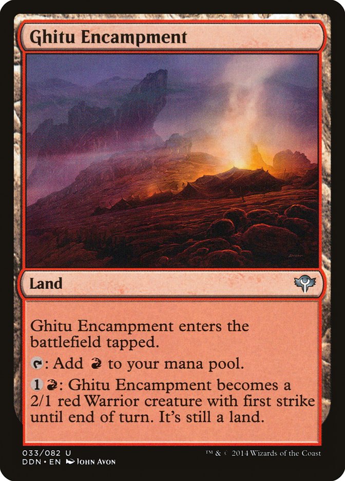 Ghitu Encampment [Duel Decks: Speed vs. Cunning] | The CG Realm