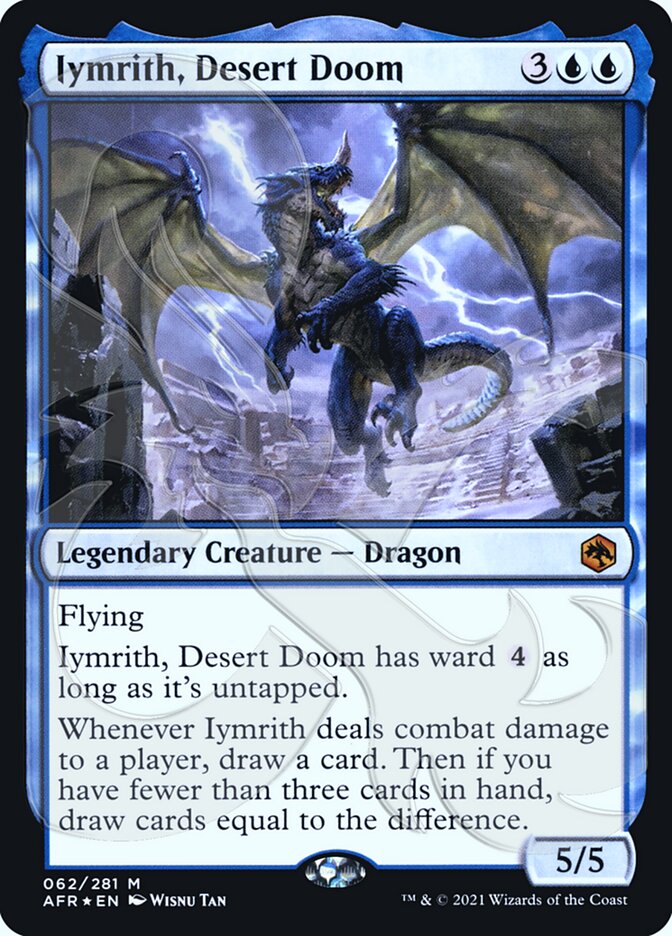 Iymrith, Desert Doom (Ampersand Promo) [Dungeons & Dragons: Adventures in the Forgotten Realms Promos] | The CG Realm