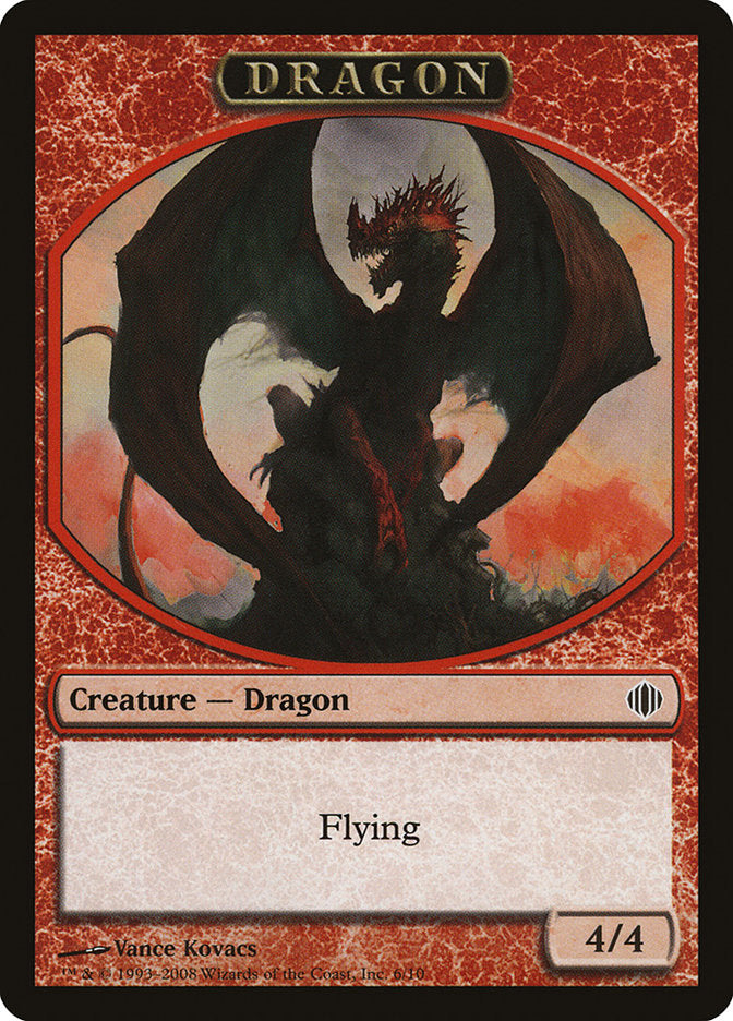 Dragon Token [Shards of Alara Tokens] | The CG Realm
