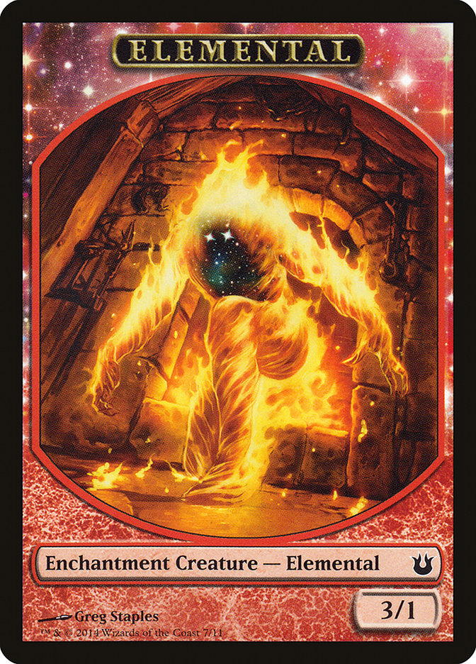 Elemental Token [Born of the Gods Tokens] | The CG Realm