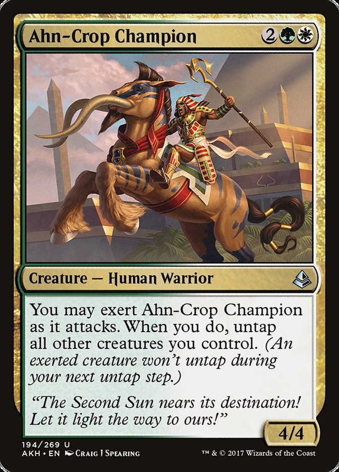 Ahn-Crop Champion [Amonkhet] | The CG Realm