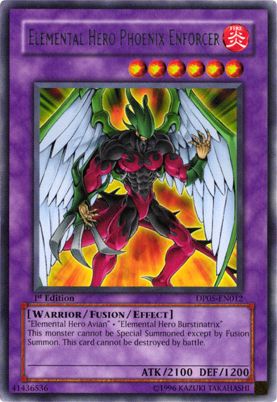 Elemental Hero Phoenix Enforcer [DP05-EN012] Rare | The CG Realm