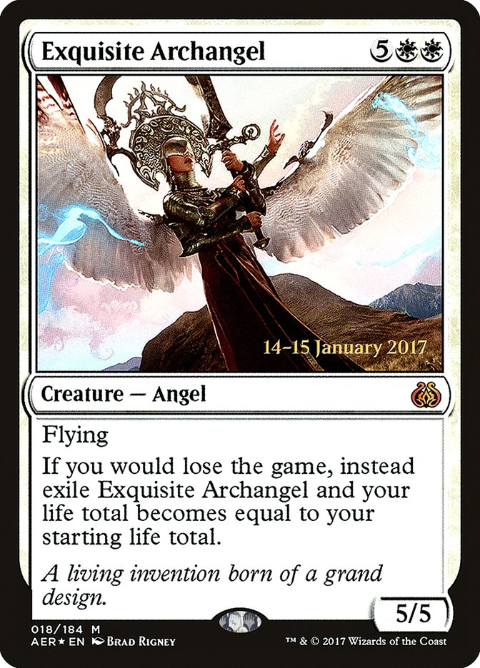 Exquisite Archangel [Aether Revolt Prerelease Promos] | The CG Realm
