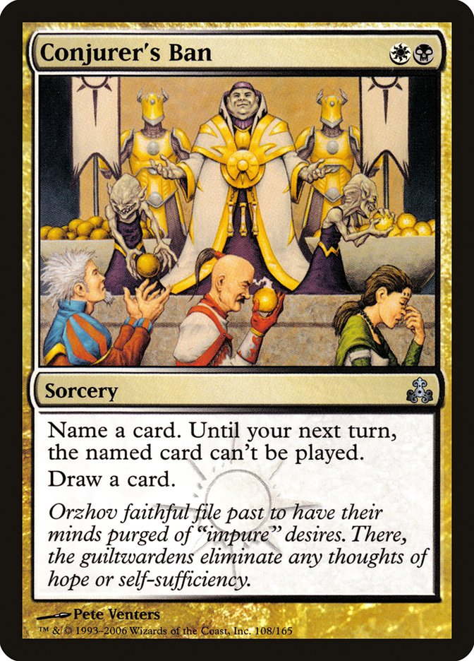 Conjurer's Ban [Guildpact] | The CG Realm