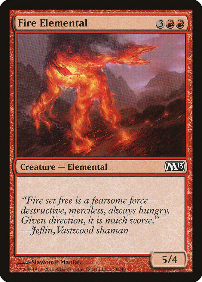 Fire Elemental [Magic 2013] | The CG Realm