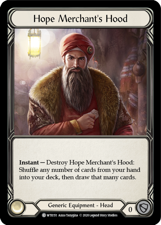 Hope Merchant's Hood [U-WTR151] (Welcome to Rathe Unlimited)  Unlimited Normal | The CG Realm
