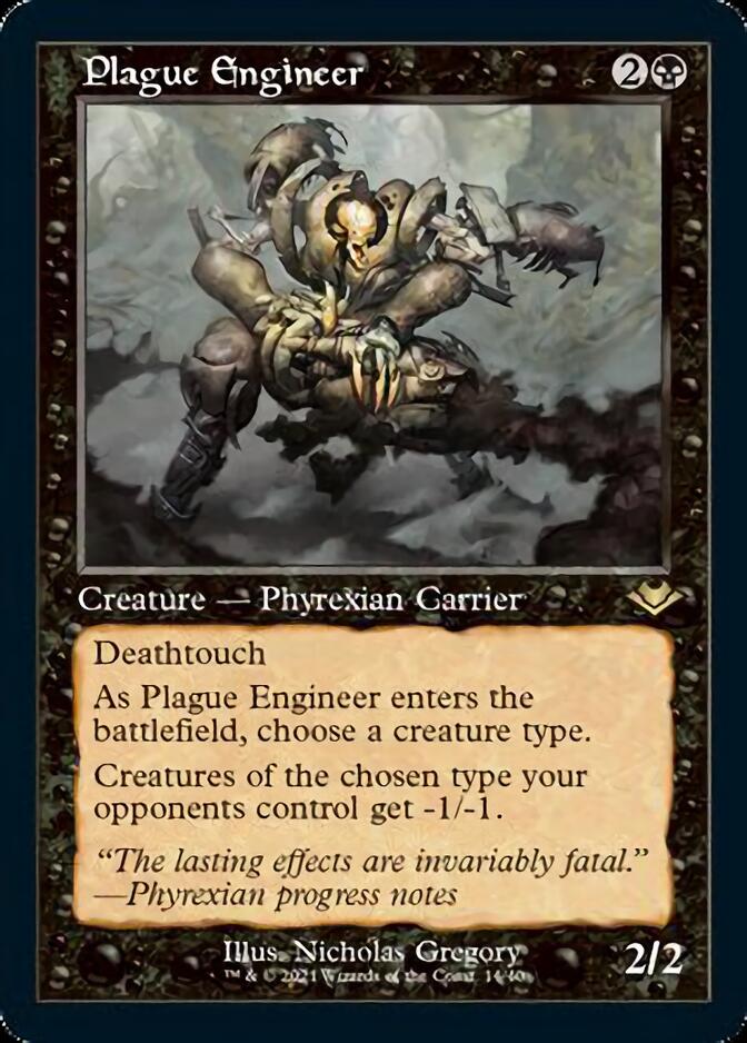 Plague Engineer (Retro Foil Etched) [Modern Horizons 2] | The CG Realm
