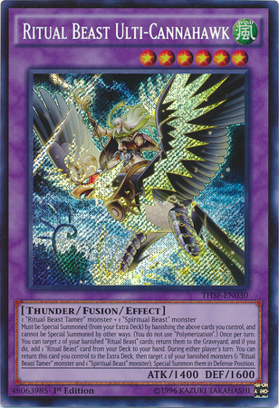 Ritual Beast Ulti-Cannahawk [THSF-EN030] Secret Rare | The CG Realm