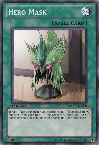 Hero Mask [RYMP-EN030] Common | The CG Realm
