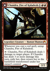 Chandra, Fire of Kaladesh // Chandra, Roaring Flame [Magic Origins Prerelease Promos] | The CG Realm