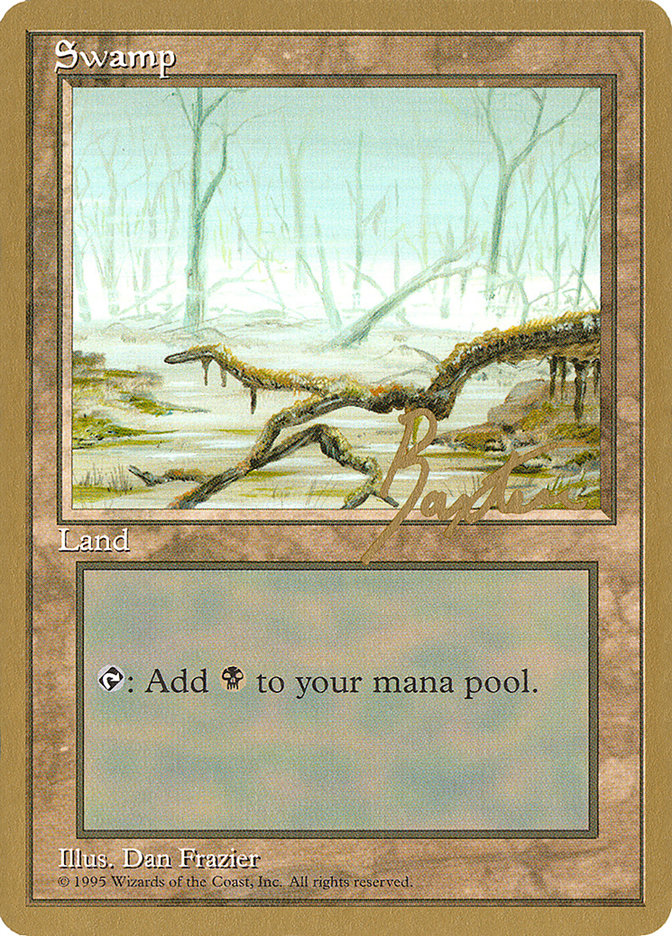 Swamp (gb372) (George Baxter) [Pro Tour Collector Set] | The CG Realm