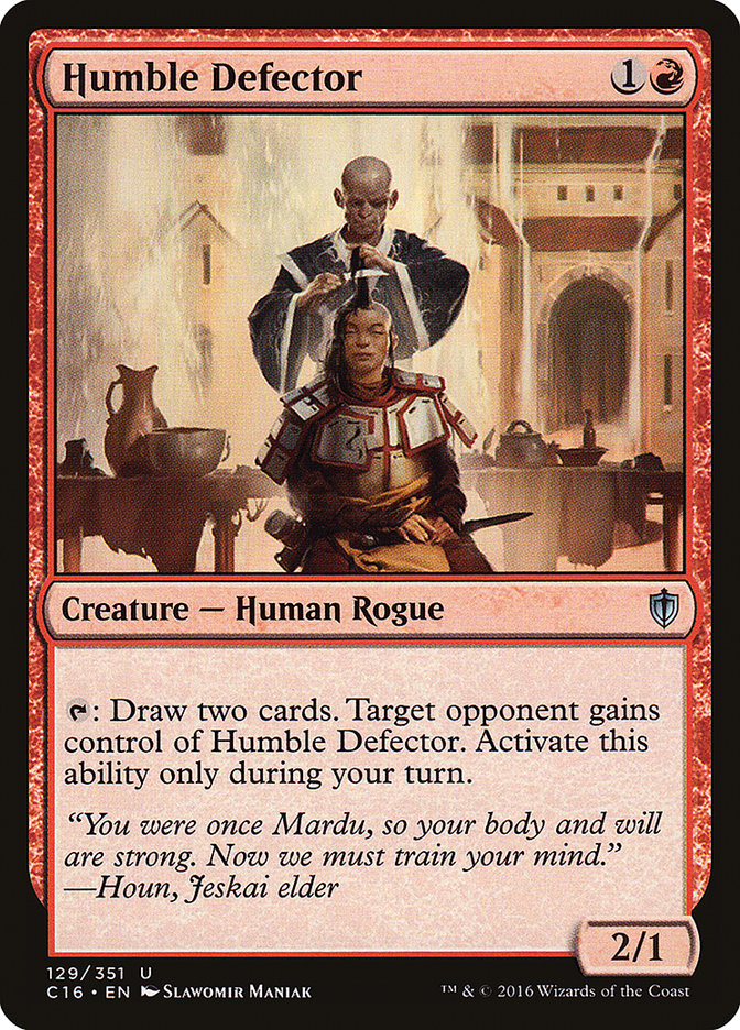 Humble Defector [Commander 2016] | The CG Realm