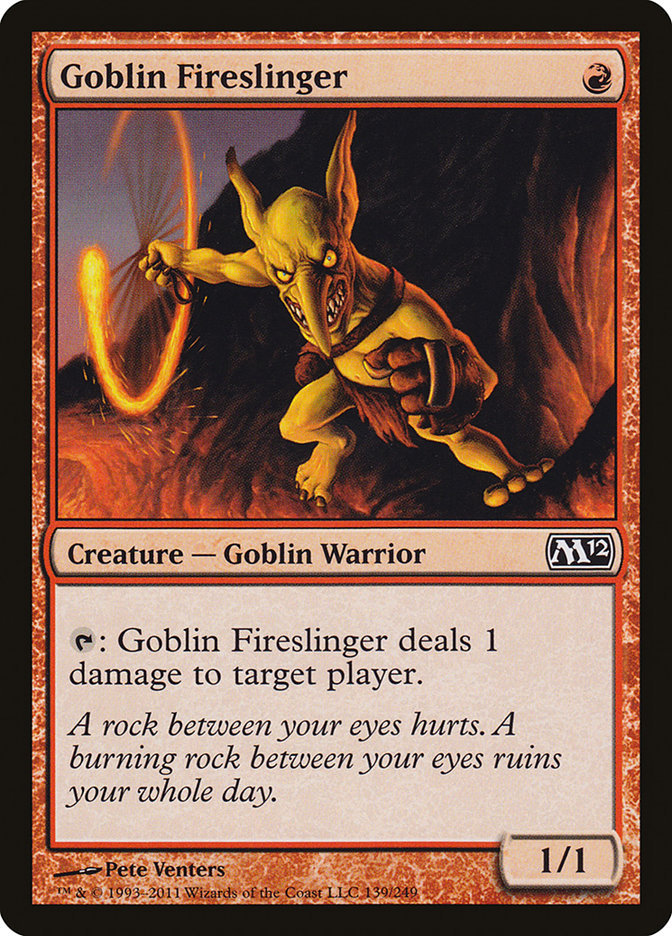 Goblin Fireslinger [Magic 2012] | The CG Realm
