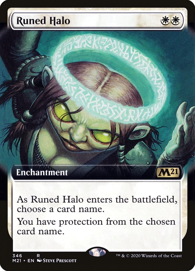 Runed Halo (Extended Art) [Core Set 2021] | The CG Realm