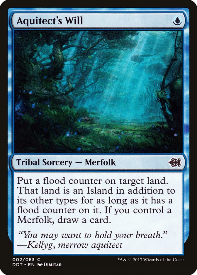 Aquitect's Will [Duel Decks: Merfolk vs. Goblins] | The CG Realm