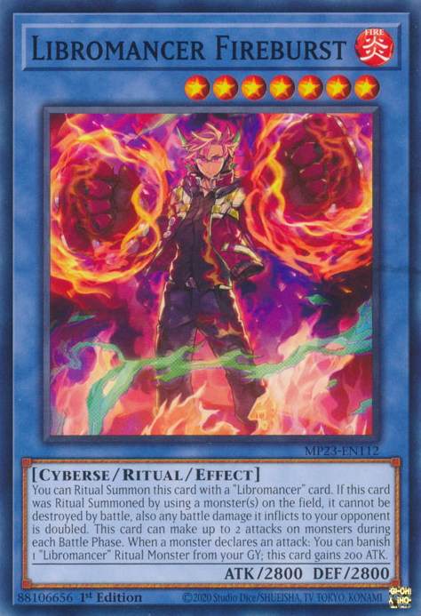 Libromancer Fireburst [MP23-EN112] Rare | The CG Realm