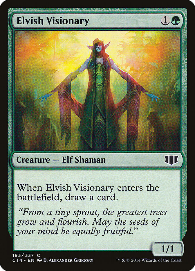Elvish Visionary [Commander 2014] | The CG Realm