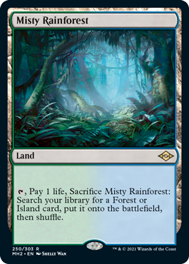 Misty Rainforest [Modern Horizons 2] | The CG Realm