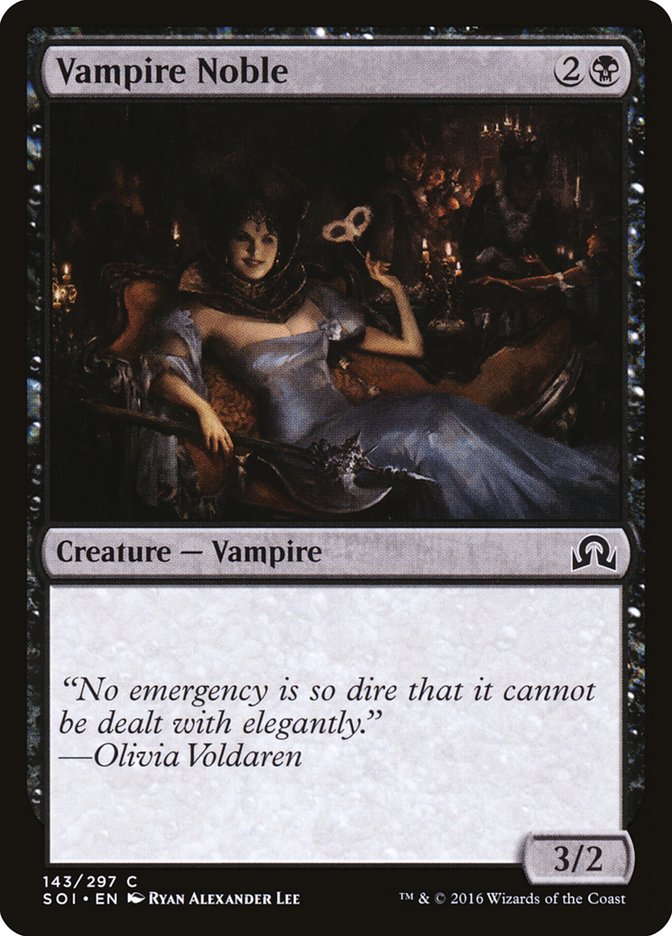 Vampire Noble [Shadows over Innistrad] | The CG Realm