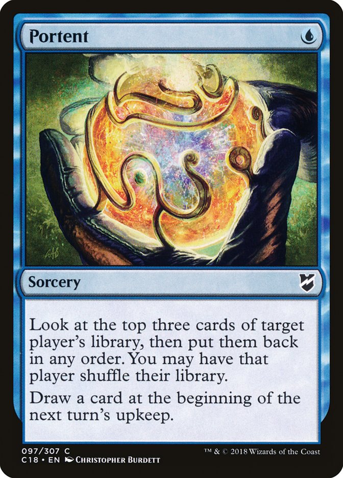 Portent [Commander 2018] | The CG Realm