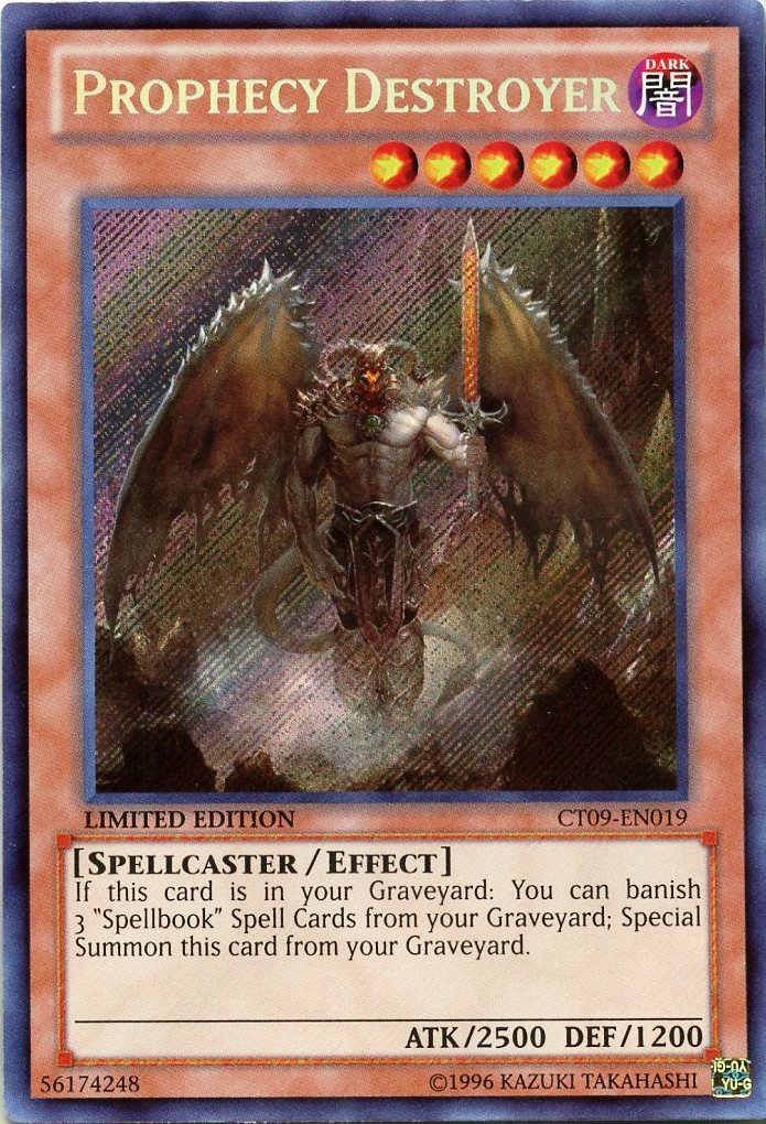 Prophecy Destroyer [CT09-EN019] Secret Rare | The CG Realm