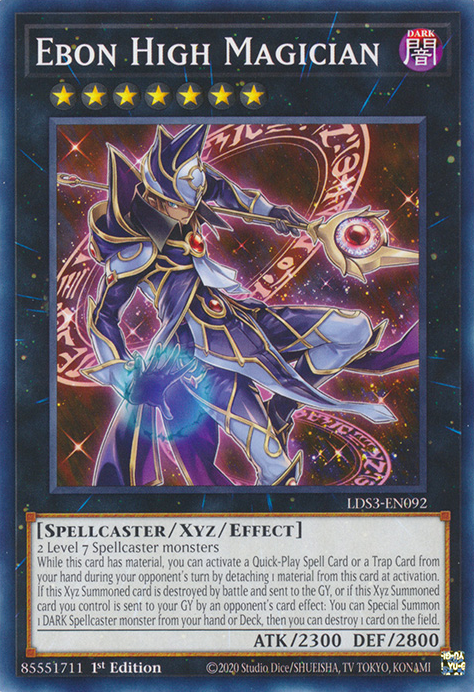 Ebon High Magician [LDS3-EN092] Common | The CG Realm