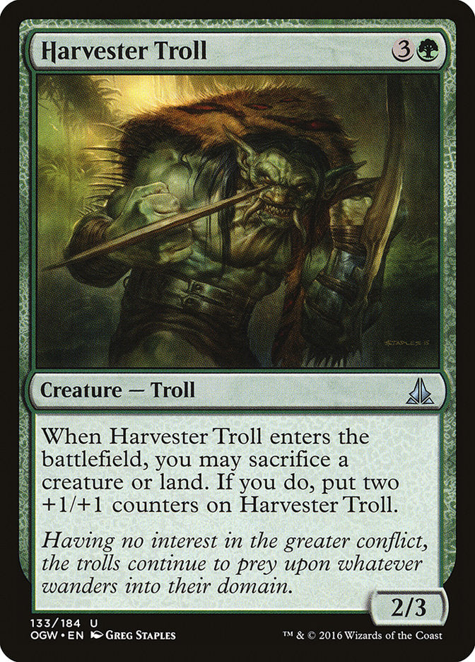Harvester Troll [Oath of the Gatewatch] | The CG Realm