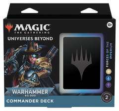 MTG WARHAMMER 40000 COMMANDER REGULAR DECK (Release Date:  2022-10-07) | The CG Realm