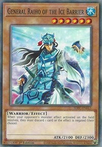 General Raiho of the Ice Barrier [SDFC-EN015] Common | The CG Realm