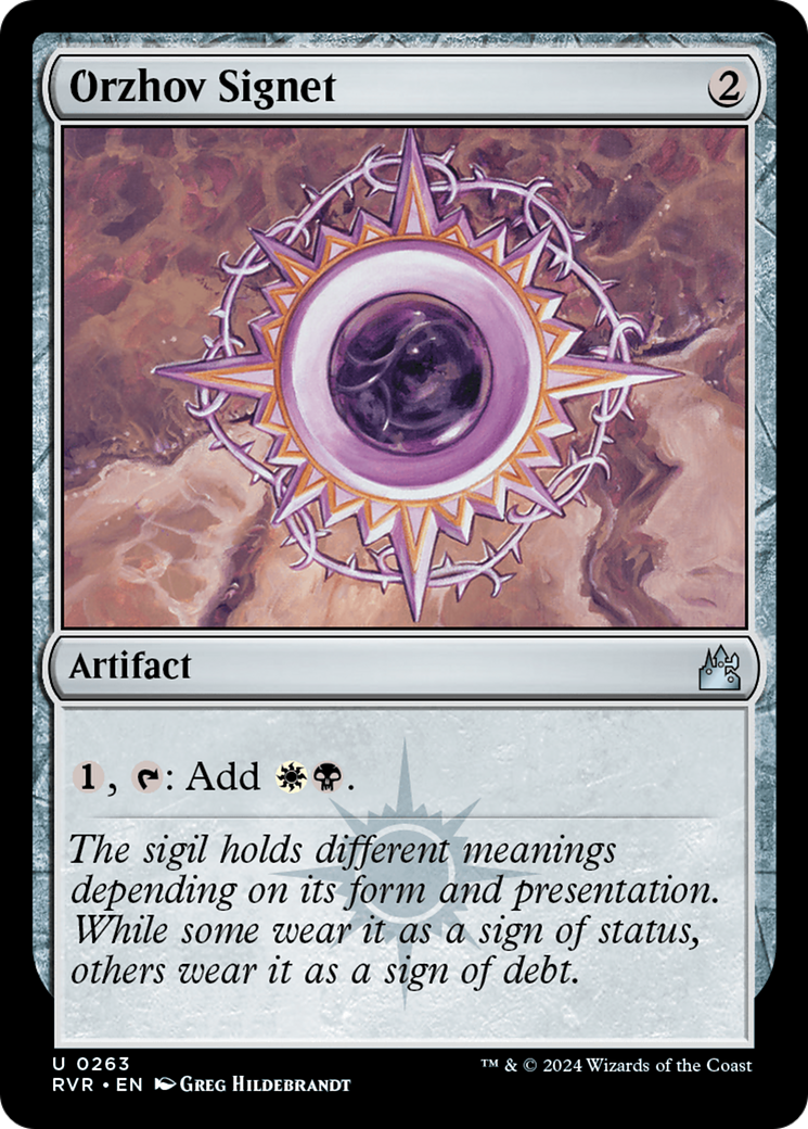 Orzhov Signet [Ravnica Remastered] | The CG Realm