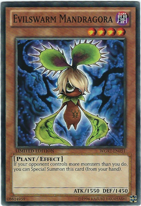 Evilswarm Mandragora [WGRT-EN051] Common | The CG Realm