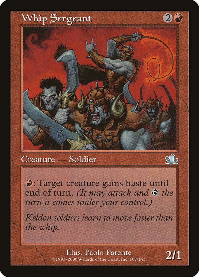 Whip Sergeant [Prophecy] | The CG Realm