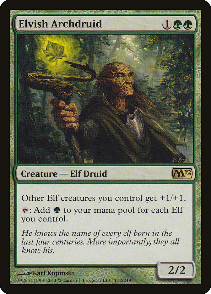 Elvish Archdruid [Magic 2012] | The CG Realm