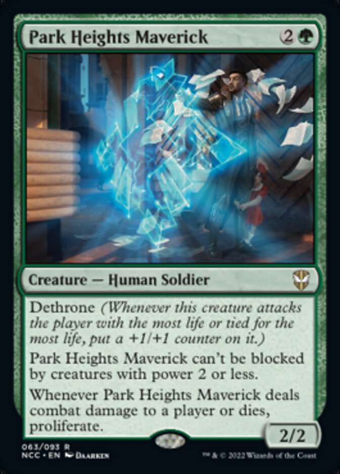Park Heights Maverick [Streets of New Capenna Commander] | The CG Realm
