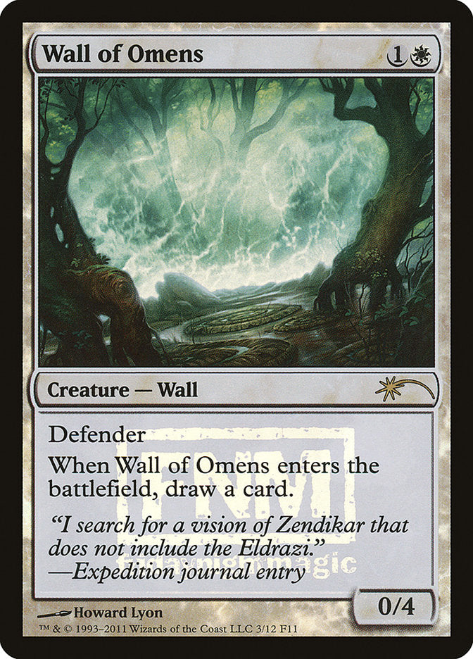 Wall of Omens [Friday Night Magic 2011] | The CG Realm