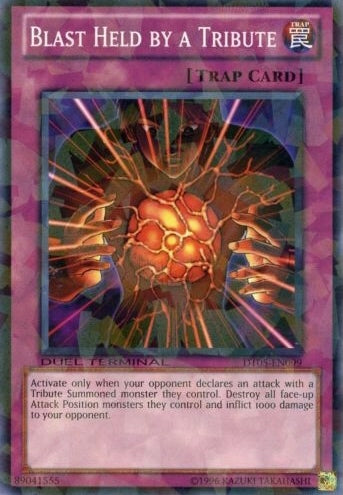 Blast Held by a Tribute [DT05-EN099] Common | The CG Realm