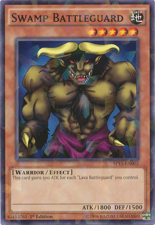 Swamp Battleguard [SP15-EN002] Shatterfoil Rare | The CG Realm