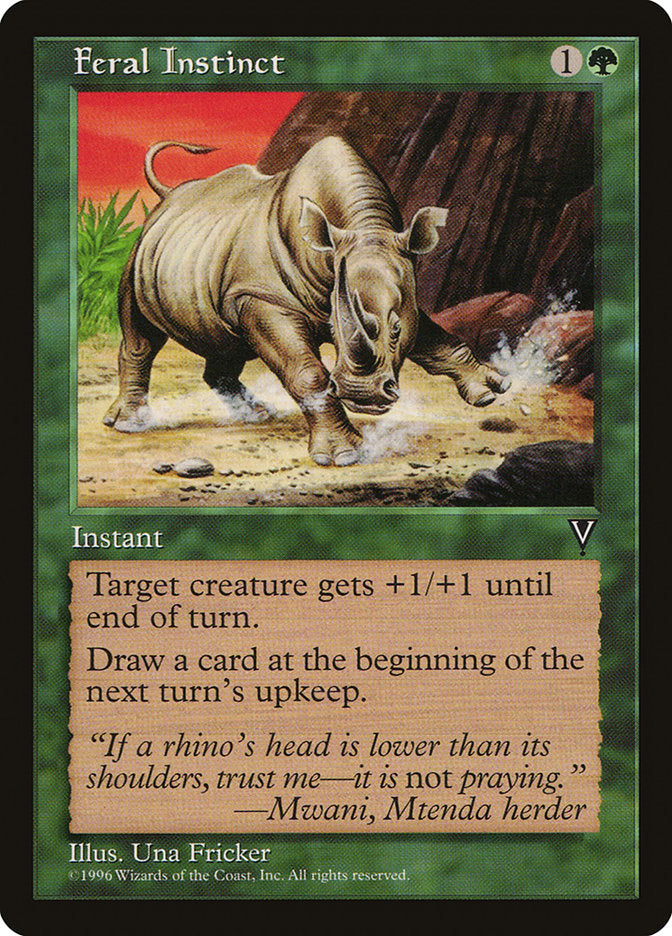 Feral Instinct [Visions] | The CG Realm