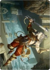 Cliffhaven Sell-Sword Art Card [Zendikar Rising Art Series] | The CG Realm