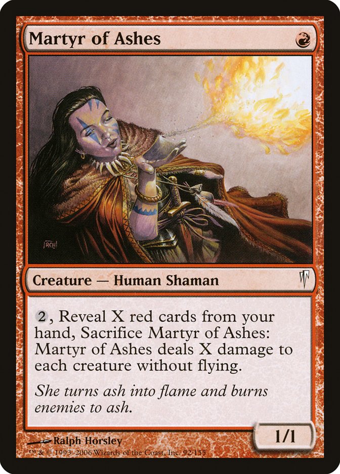 Martyr of Ashes [Coldsnap] | The CG Realm