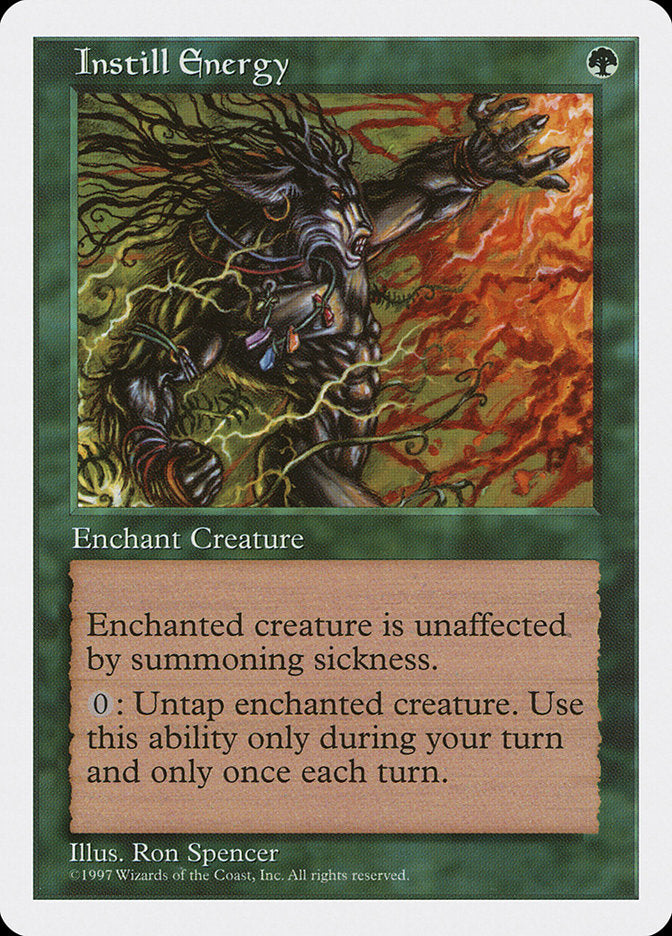Instill Energy [Fifth Edition] | The CG Realm