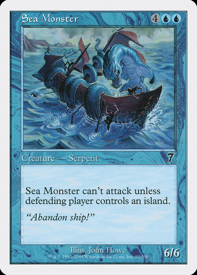 Sea Monster [Seventh Edition] | The CG Realm