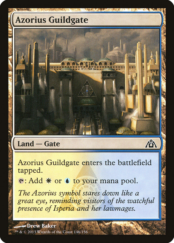 Azorius Guildgate [Dragon's Maze] | The CG Realm