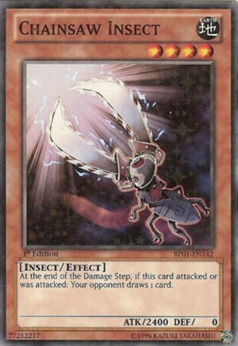 Chainsaw Insect [BP01-EN142] Starfoil Rare | The CG Realm
