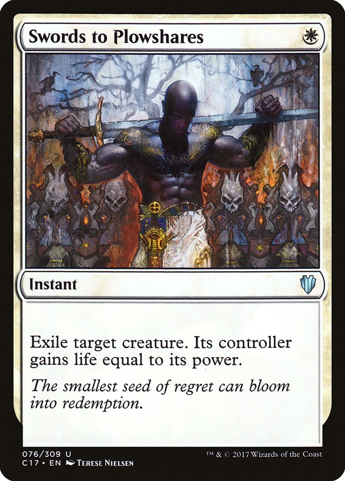 Swords to Plowshares [Commander 2017] | The CG Realm