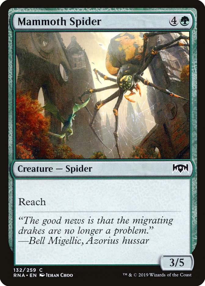 Mammoth Spider [Ravnica Allegiance] | The CG Realm