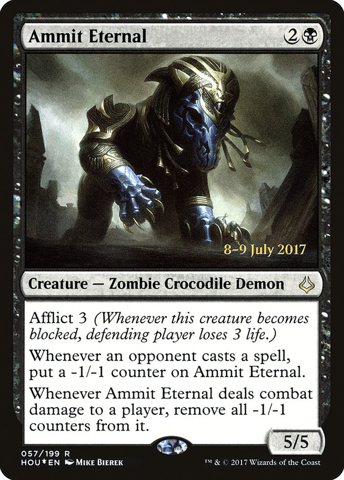 Ammit Eternal [Hour of Devastation Prerelease Promos] | The CG Realm