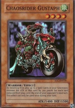 Chaosrider Gustaph [IOC-EN018] Super Rare | The CG Realm